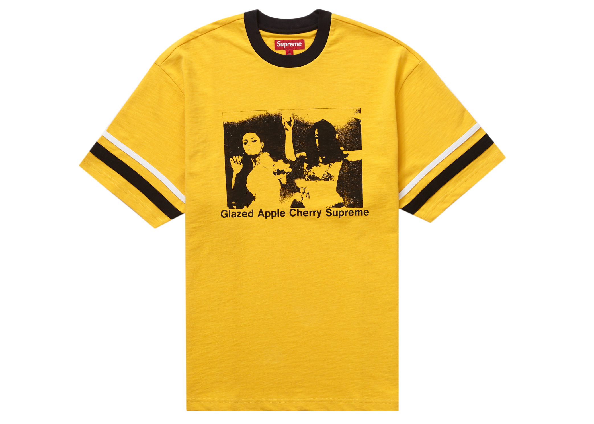 Supreme Glazed Athletic S/S Top Yellow メンズ - FW23 - JP