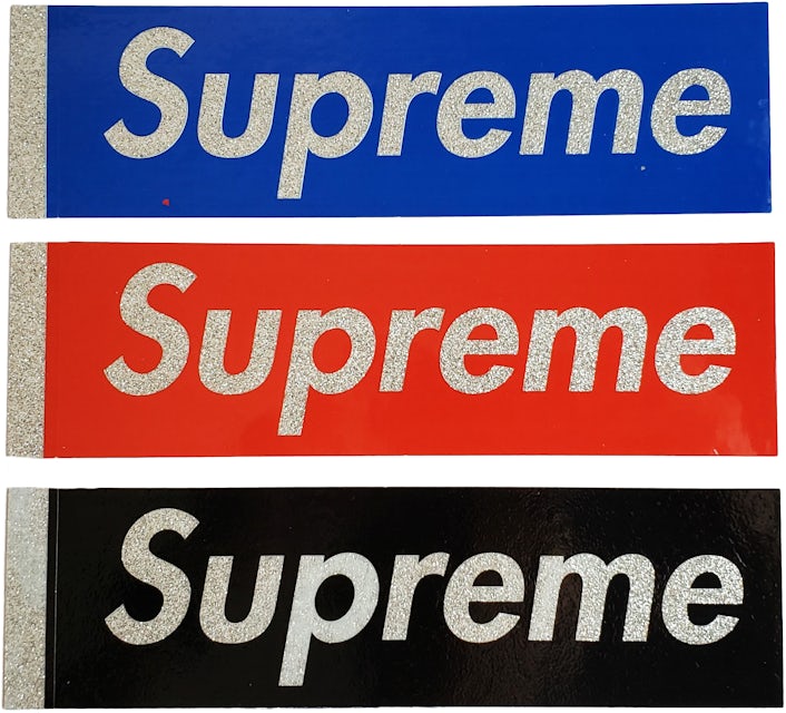 Supreme, Accessories, Supreme Box Logo Patch Red