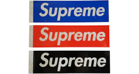 Supreme Glitter Box Logo Sticker Set