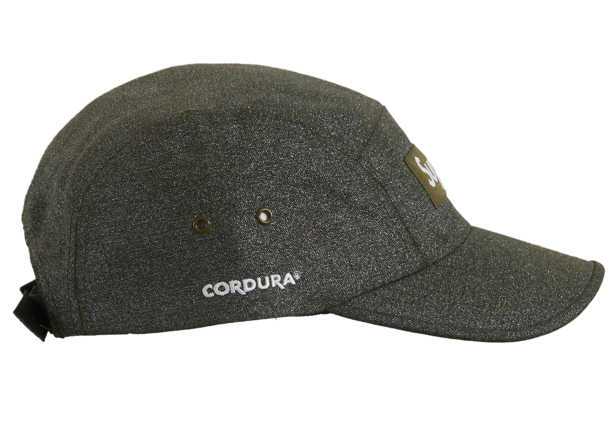 Supreme Glitter Cordura Camp Cap Olive - SS23 - GB