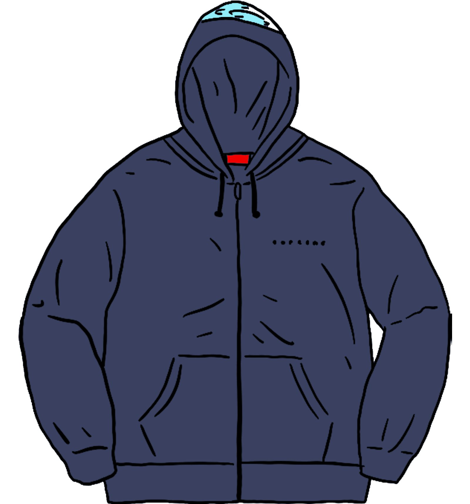 Supreme globe discount zip up