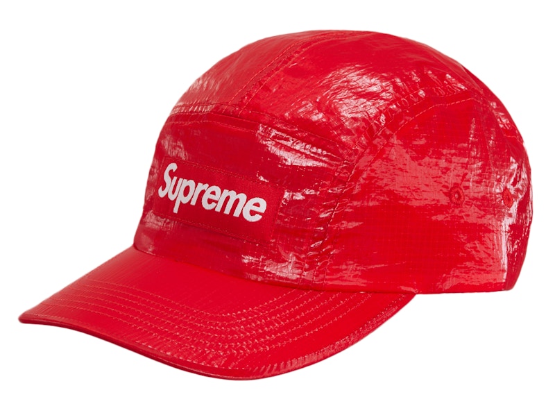 Supreme Gloss Ripstop Camp Cap Red - FW23 - US