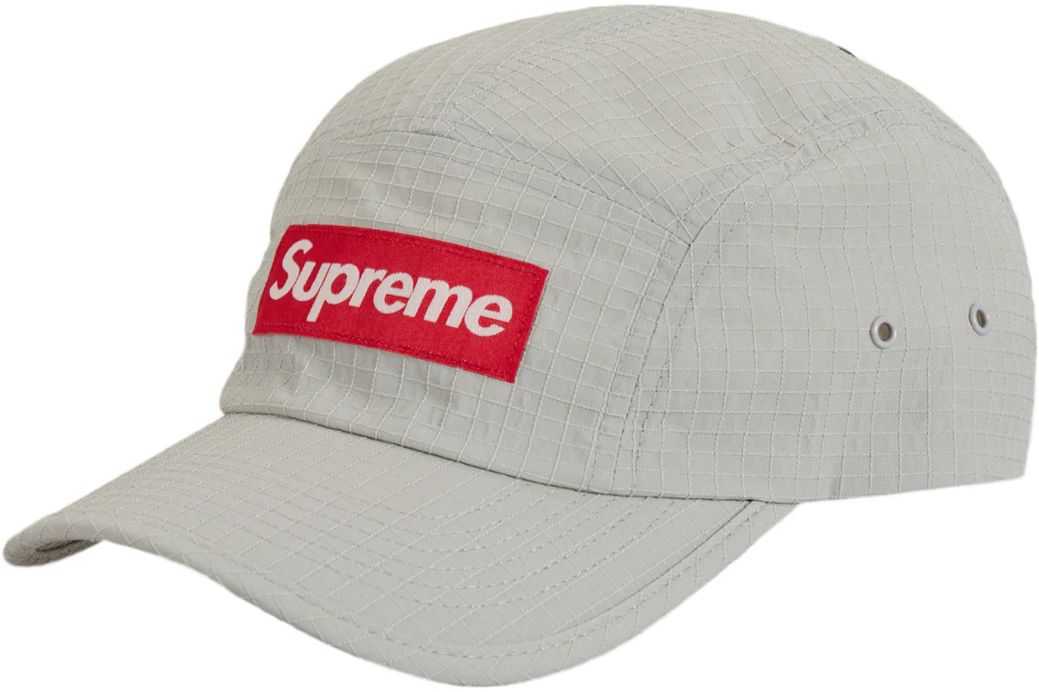 Supreme Glow Ripstop Camp Cap (FW22) Grey - FW22 - TW
