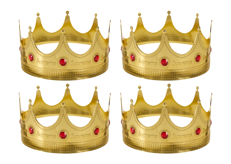 Supreme Gold Crown (4x Lot) Multicolor