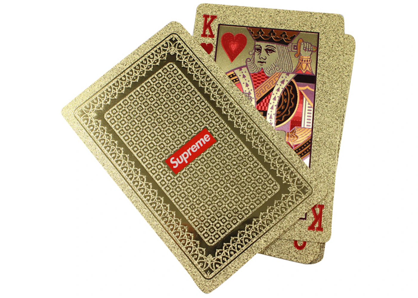 Ysl gold playing cards Clearance