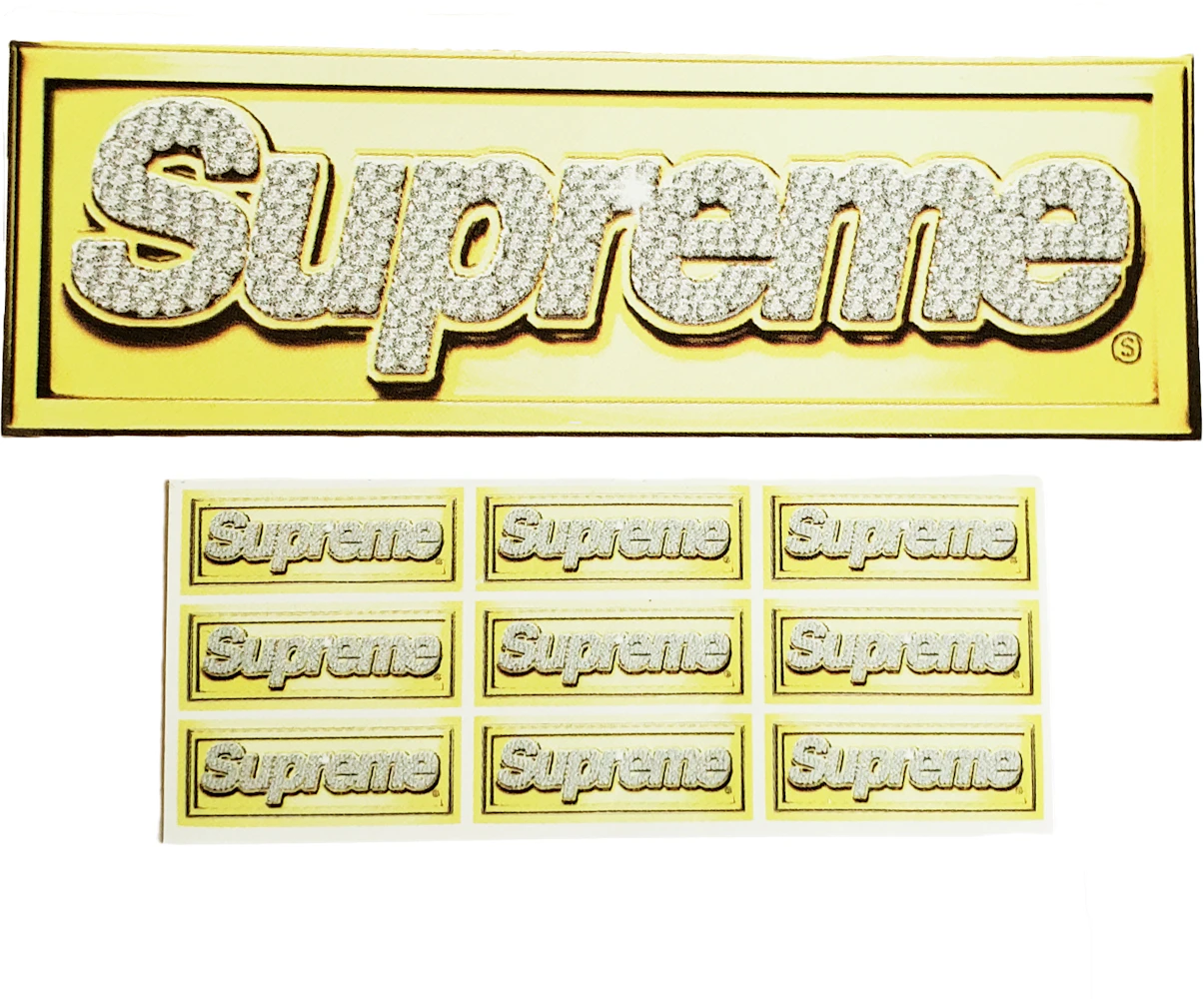 Supreme LV Monogram x Playboy Box Logo Sticker