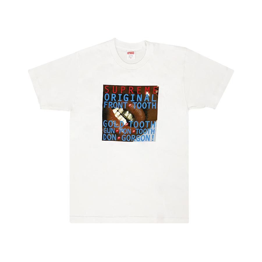 Supreme Gold Tooth Tee White Men's - SS15 - US
