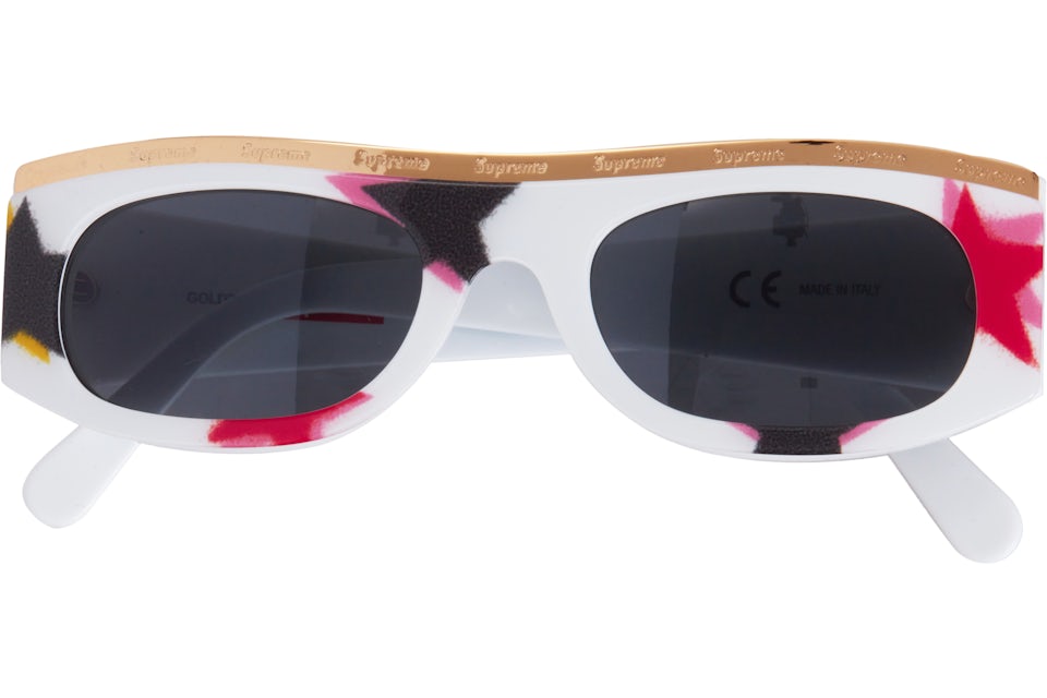 White supreme glasses Clearance