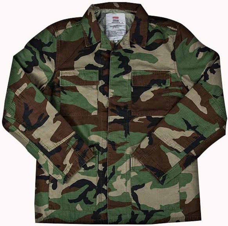 supreme camo jacket