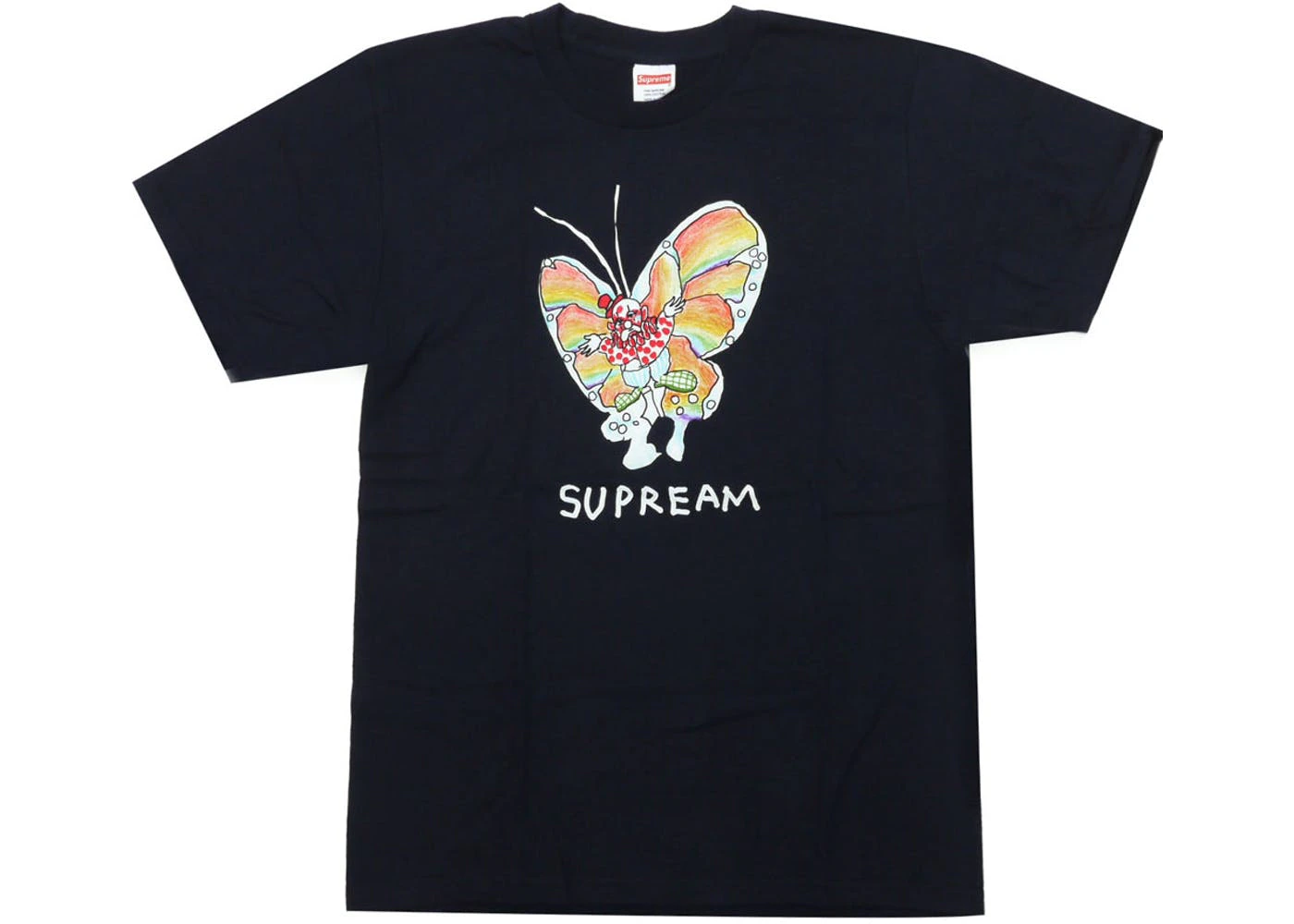 Supreme Gonz Butterfly Tee Black Men's SS16 US
