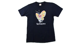 Supreme Gonz Butterfly Tee Navy
