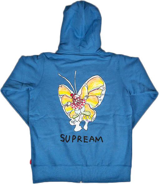 6,900円Supreme 16ss Gonz Butterfly Zip Up Sweat