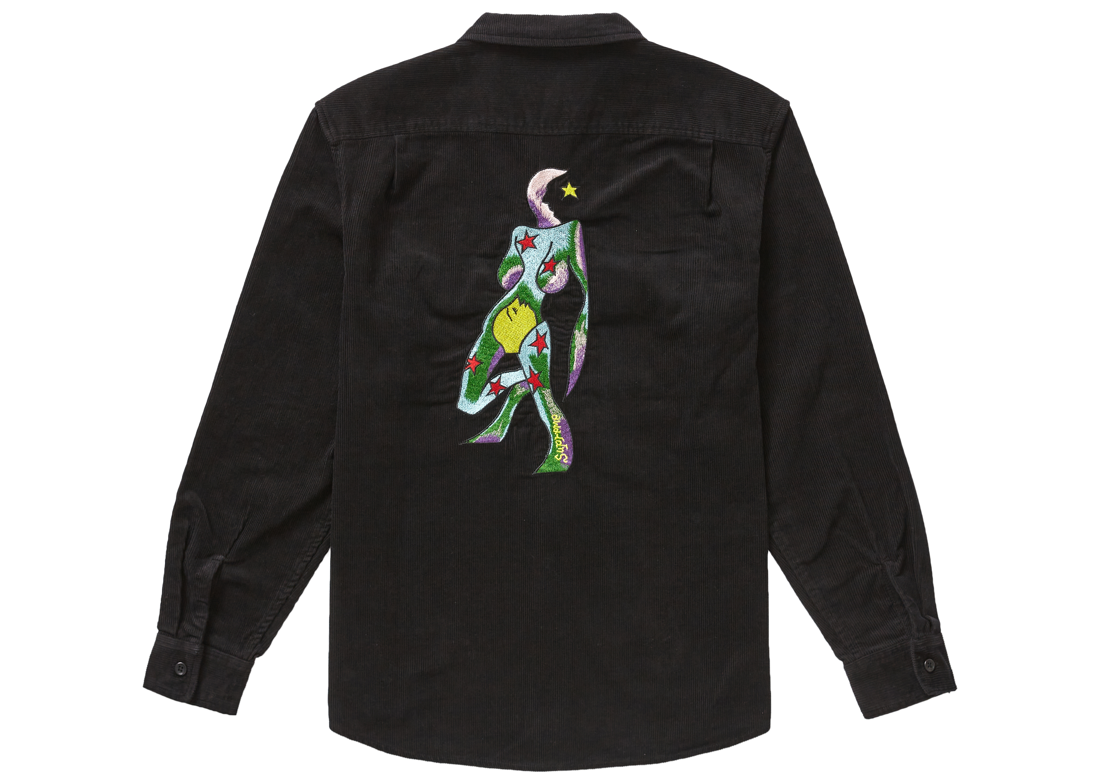 Supreme Gonz Corduroy Work Shirt Black メンズ - FW21 - JP