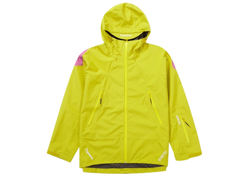 Supreme Gonz GORE-TEX Shell Jacket Yellow Men's - FW22 - US