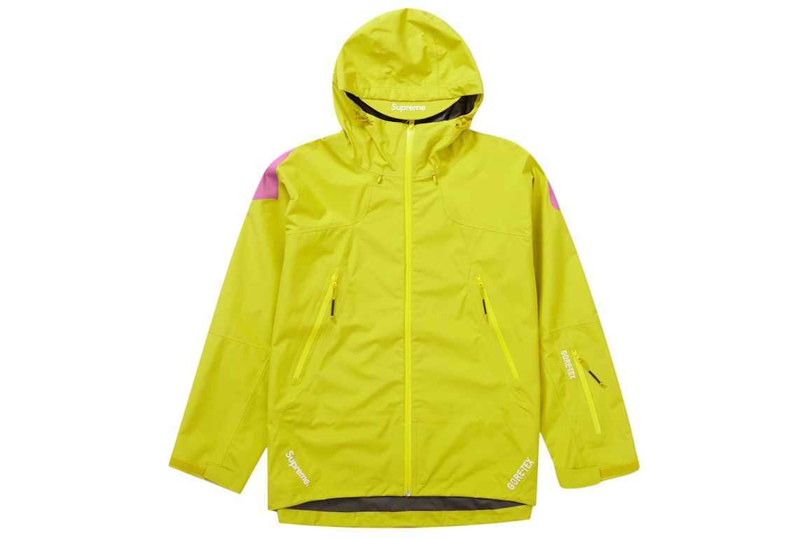 Pre-owned Supreme Gonz Gore-tex Shell Jacket Yellow