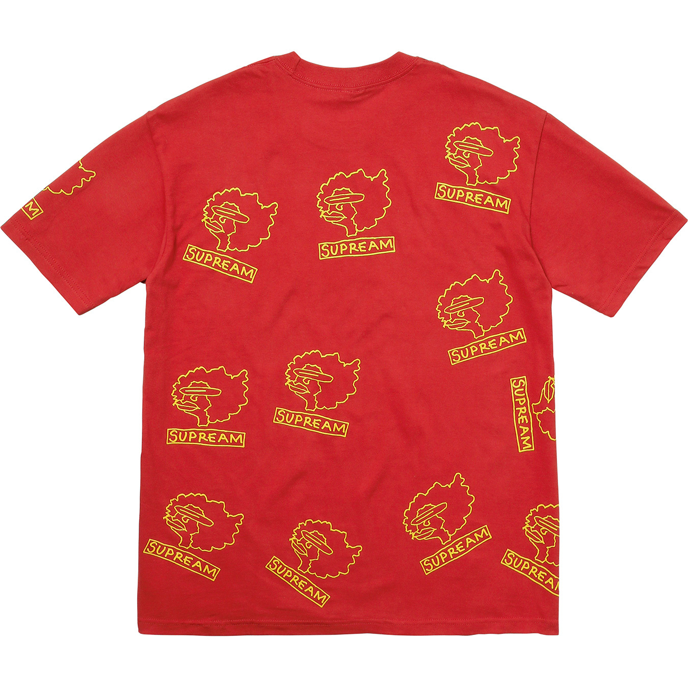 Supreme Gonz Heads Tee Red Men's - FW17 - US