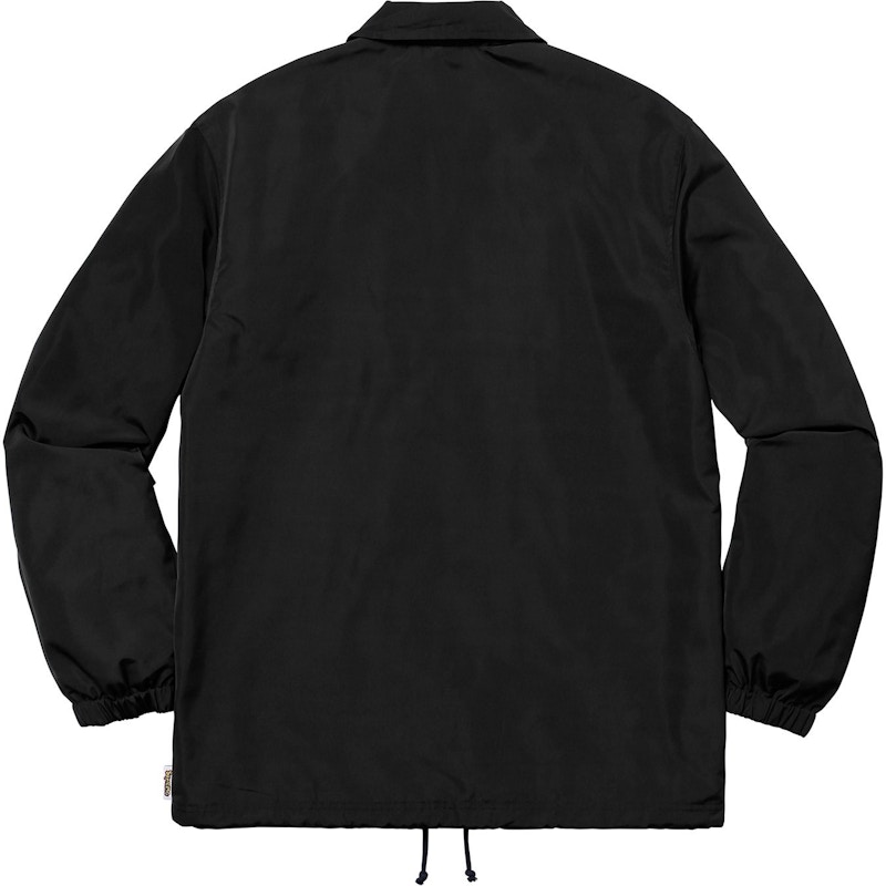 Supreme Gonz Logo Coaches Jacket Black