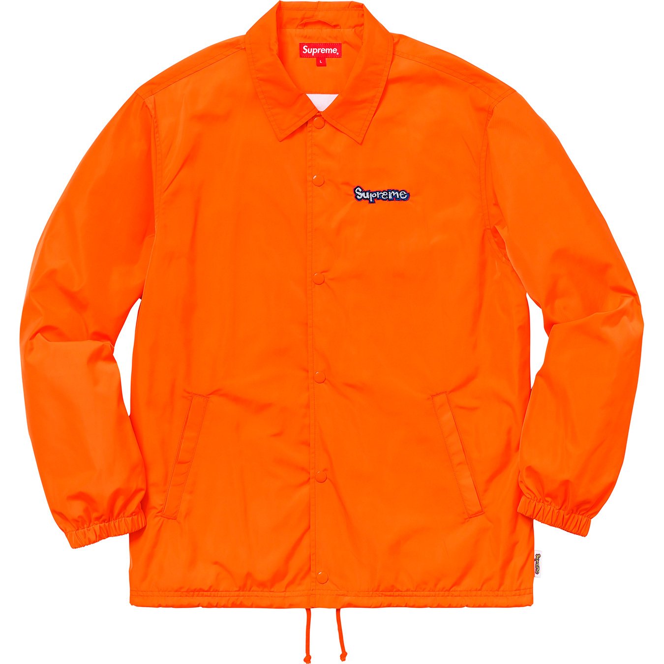 Supreme Gonz Logo Coaches Jacket Orange