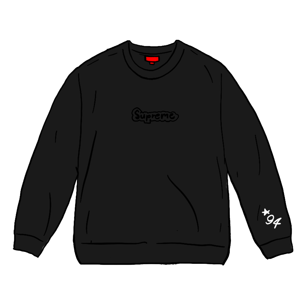 【安い在庫】Supreme Gonz Logo Tee 黒 M 国内正規品 Tシャツ/カットソー(半袖/袖なし)