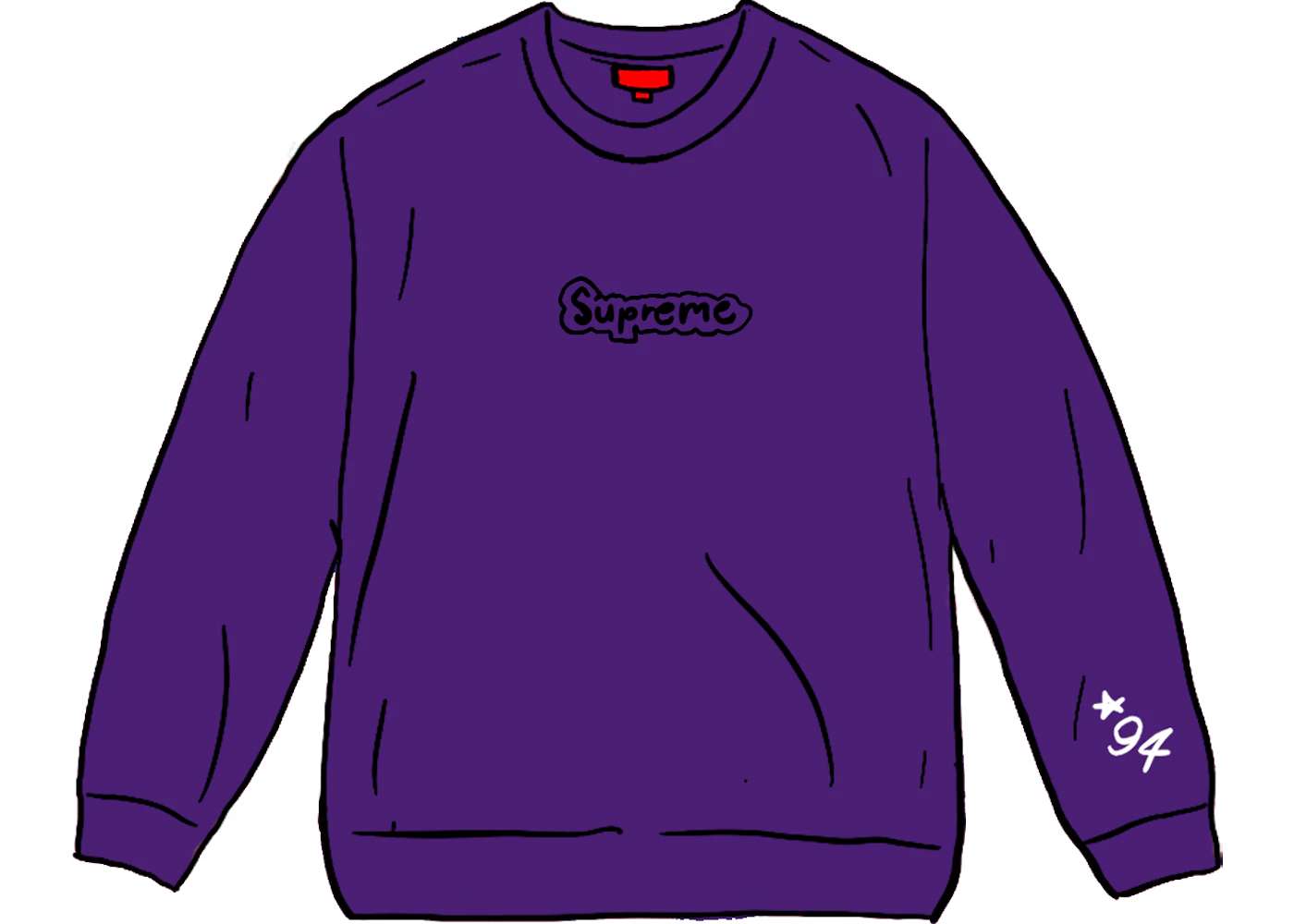 Supreme online gonz crewneck