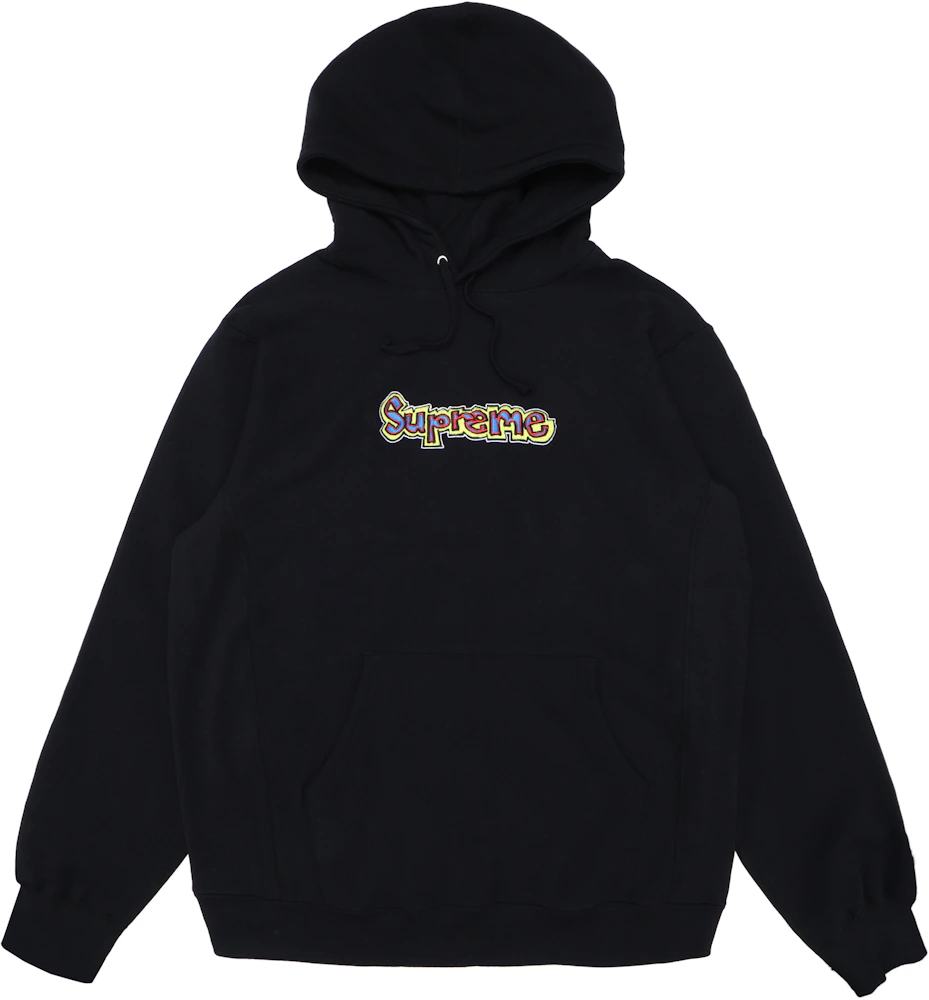 Supreme Gonz Logo Hooded Sweatshirt Black Men's - SS18 - US