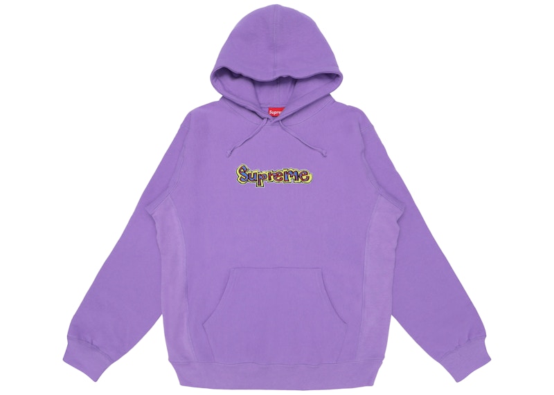 Supreme Gonz Logo Hooded Sweatshirt Violet メンズ - SS18 - JP