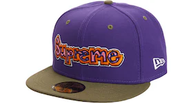 Supreme Gonz Logo New Era Purple