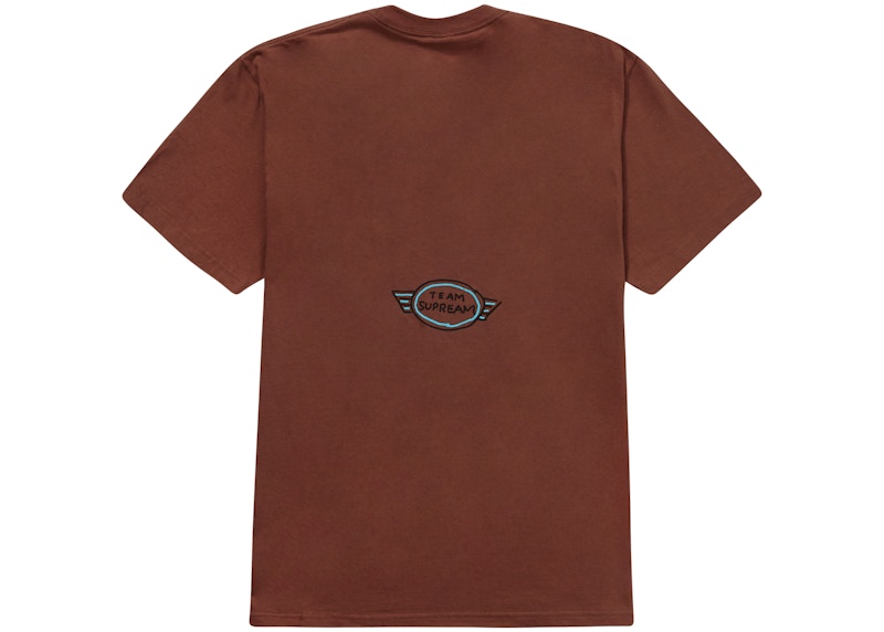 Supreme Gonz Portrait Tee Brown Men's - FW22 - US