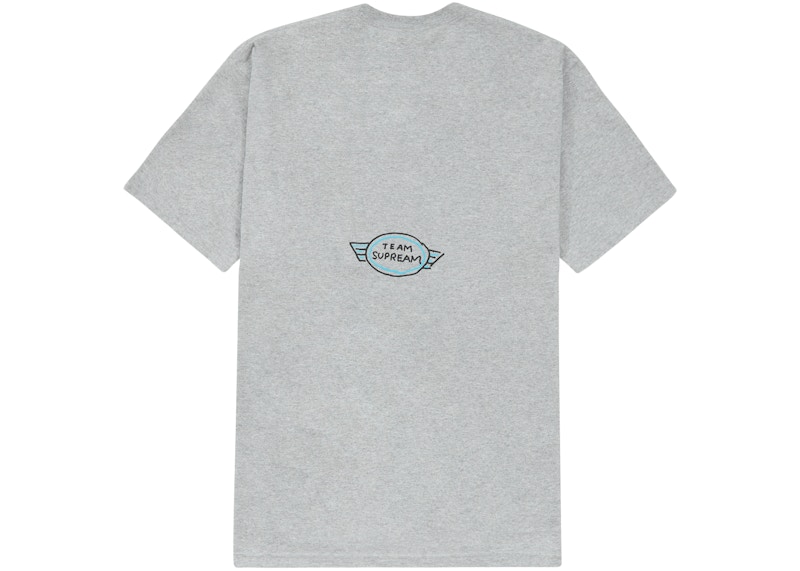 Supreme Gonz Portrait Tee Heather Grey Men's - FW22 - US