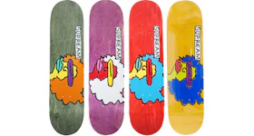 Supreme Gonz Ramm Skateboard Deck Green/Purple/Red/Yellow Set