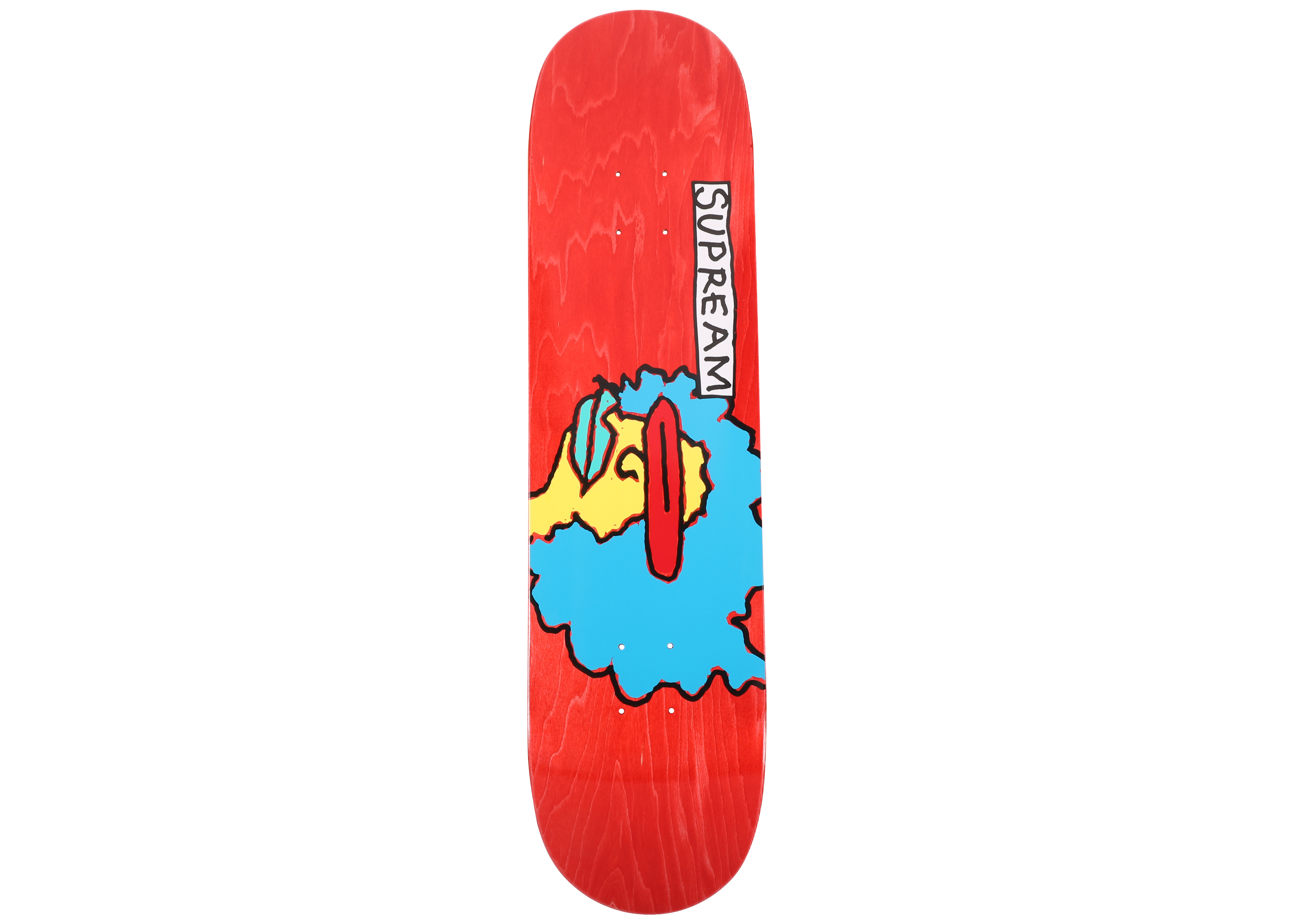 Supreme Smurfs Skateboard Red - FW20 - US