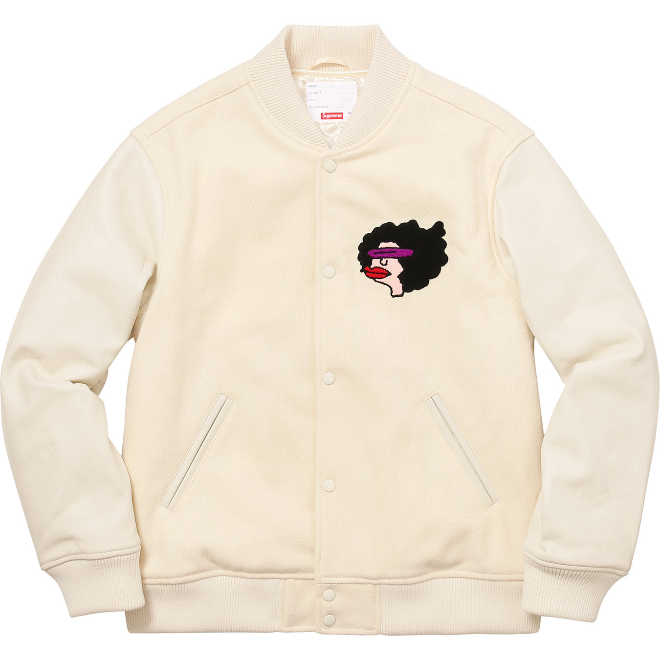 Supreme Gonz Ramm Varsity Jacket Off White メンズ - FW17 - JP