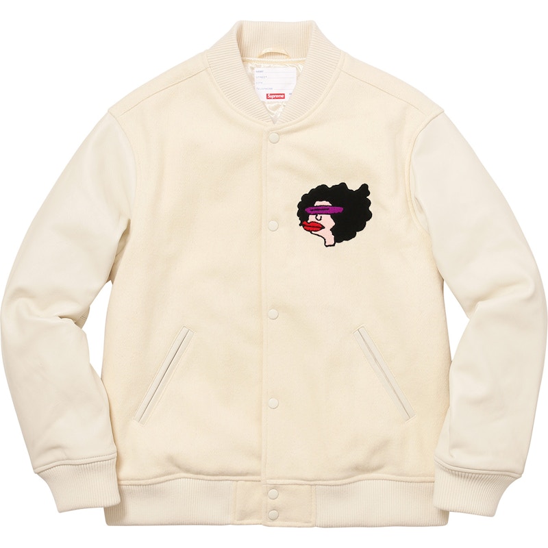 Supreme 17AW Gonz Ramm Varsity Jacket S-