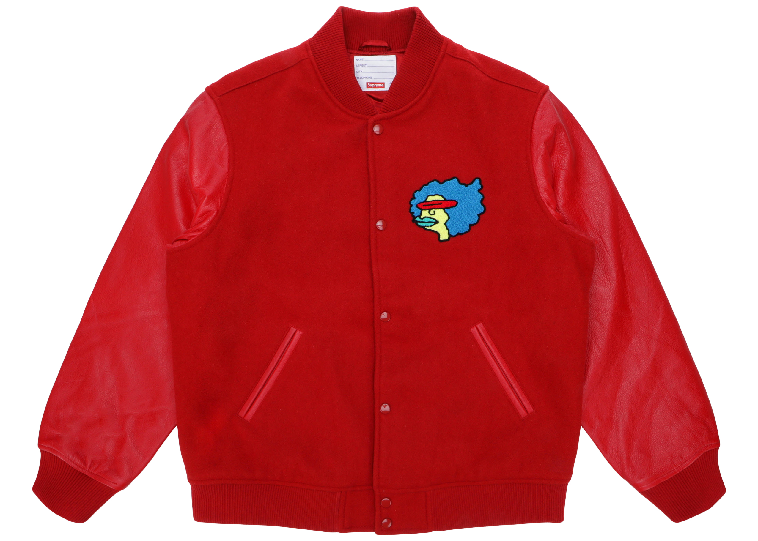 Supreme Gonz Ramm Varsity Jacket RED