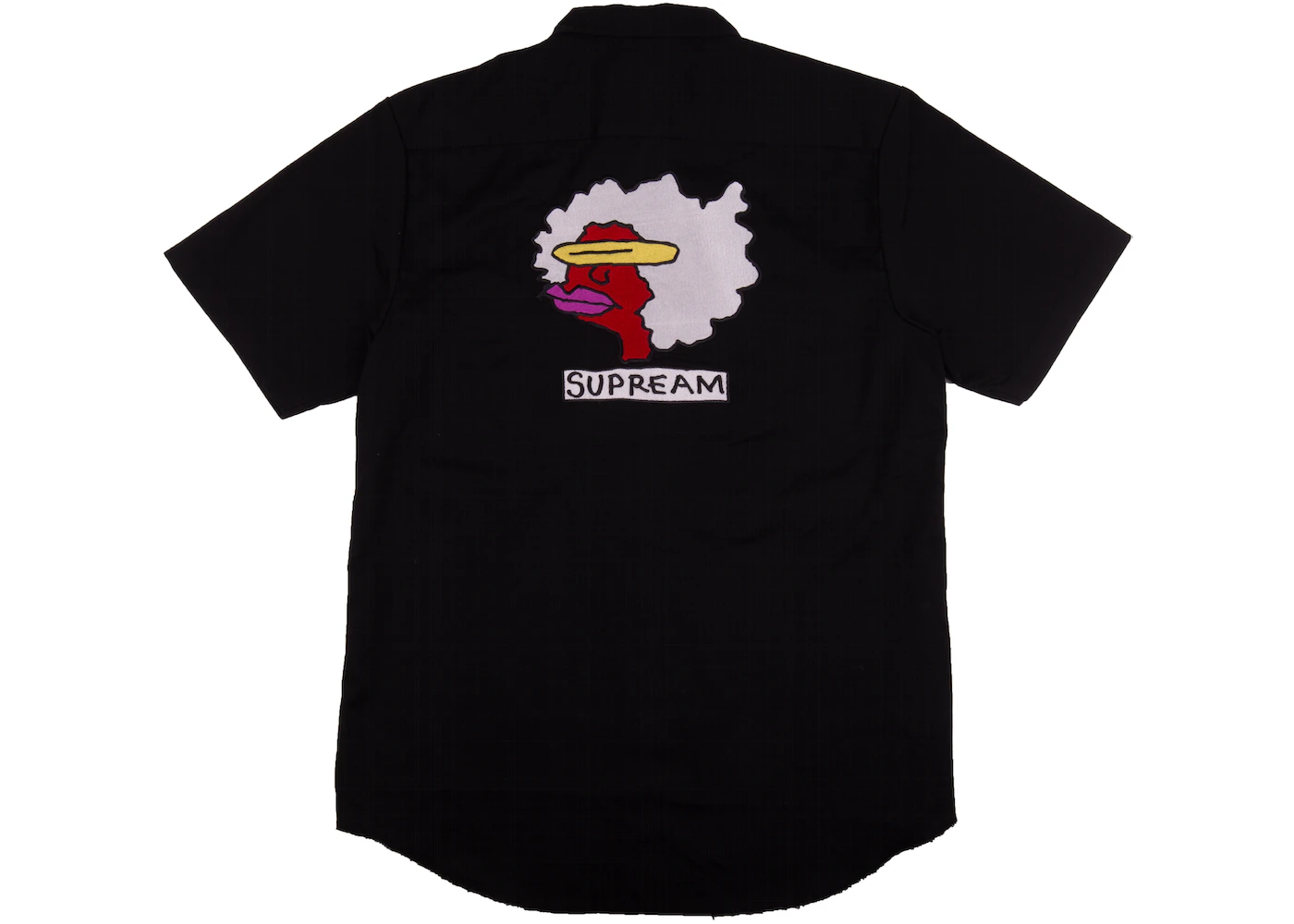 Supreme Gonz Ramm Work Shirt Black - FW17 - US