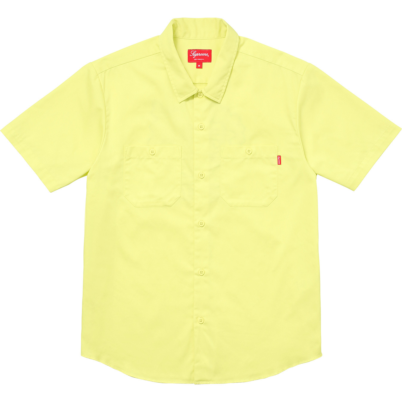 Supreme Gonz Ramm Work Shirt Light Yellow メンズ - FW17 - JP