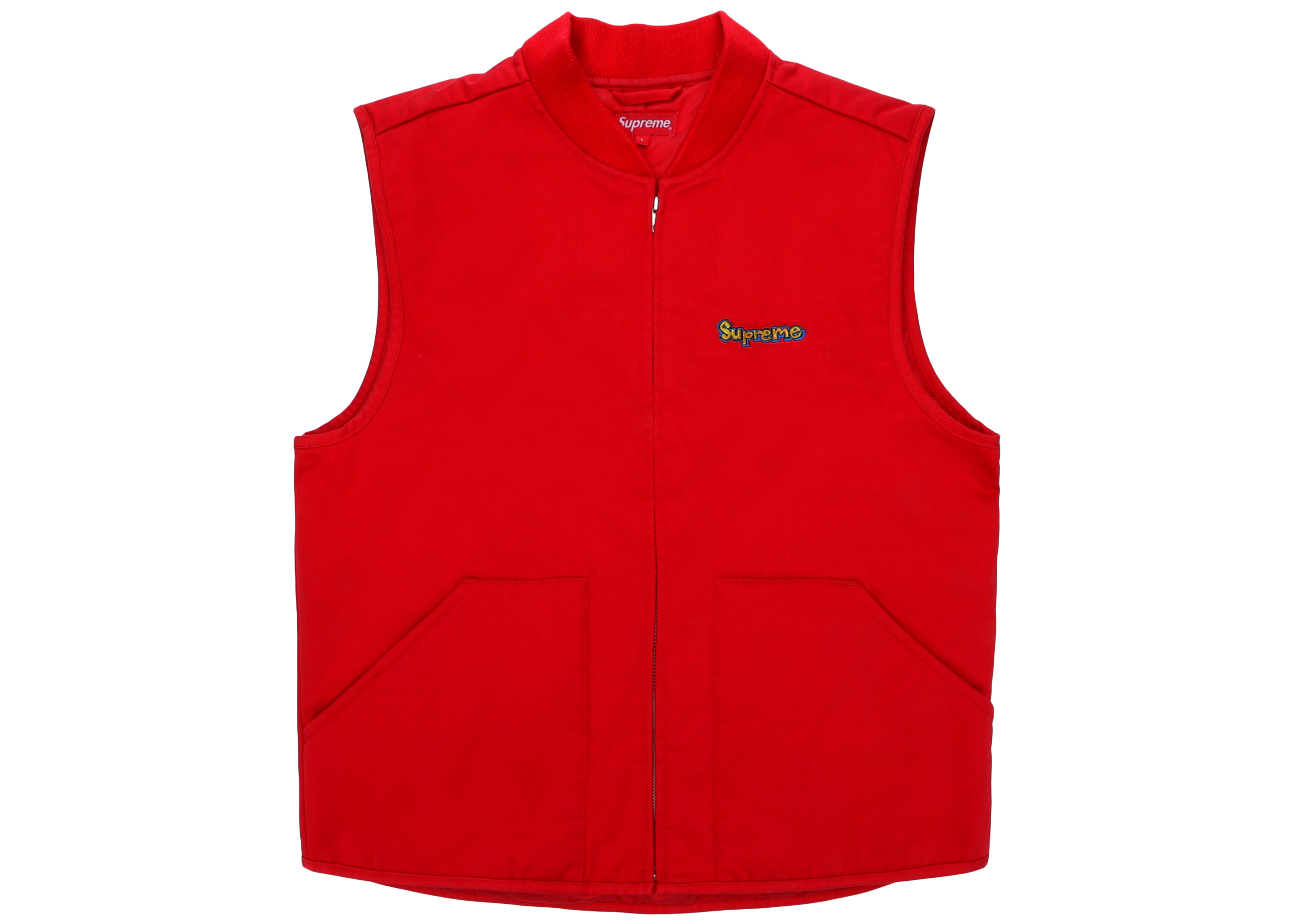 Supreme Gonz Shop Vest Red メンズ - FW18 - JP