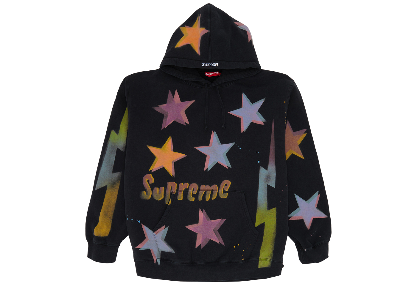 Supreme Gonz Stars Hooded Sweatshirt Black