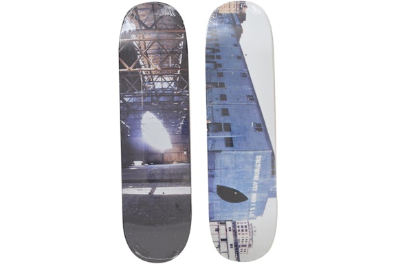 Supreme Gordon Matta Clark Skateboard Deck Set Multicolor