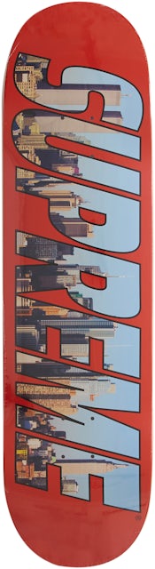 Supreme Gotham Skateboard Deck Red