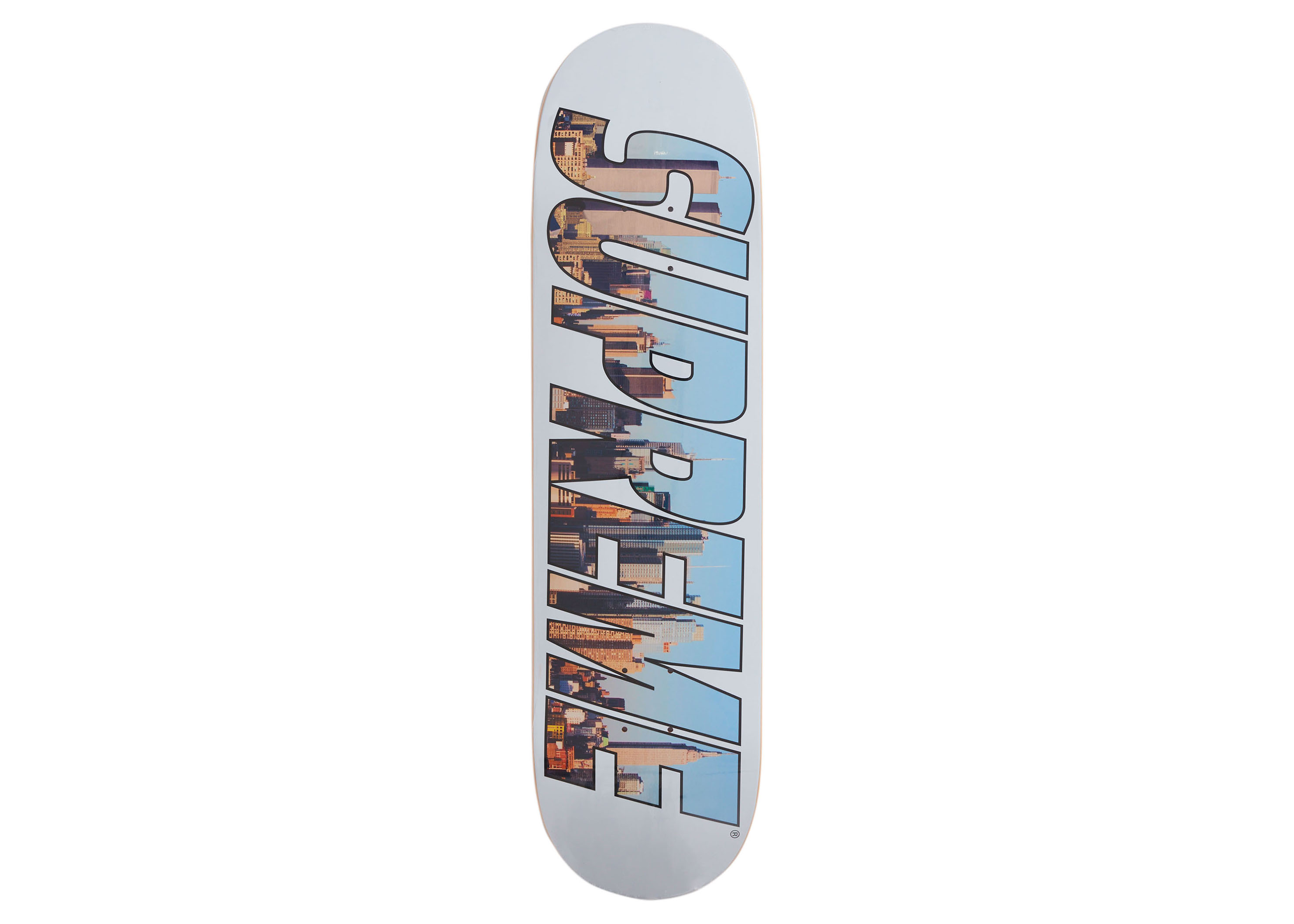 Supreme Gotham Skateboard Deck White