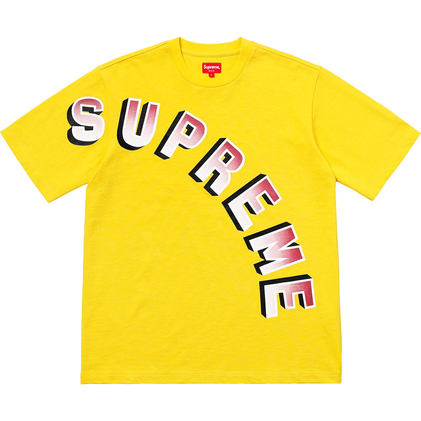 人気高品質正規購入 新品 Supreme　Gradient Arc Top Tee　M Tシャツ/カットソー(半袖/袖なし)