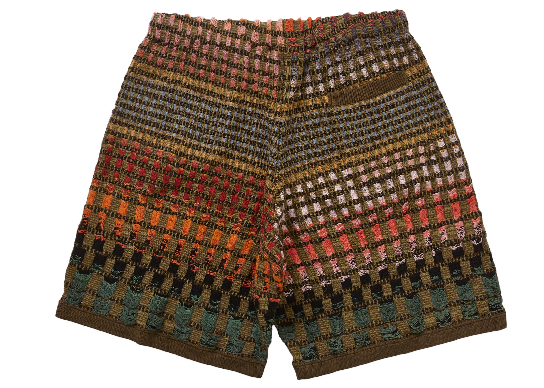 Supreme Gradient Grid Knit Short Brown Men's - SS23 - US