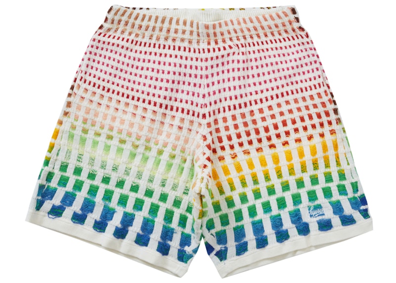 Supreme Gradient Grid Knit Short Natural Men's - SS23 - US