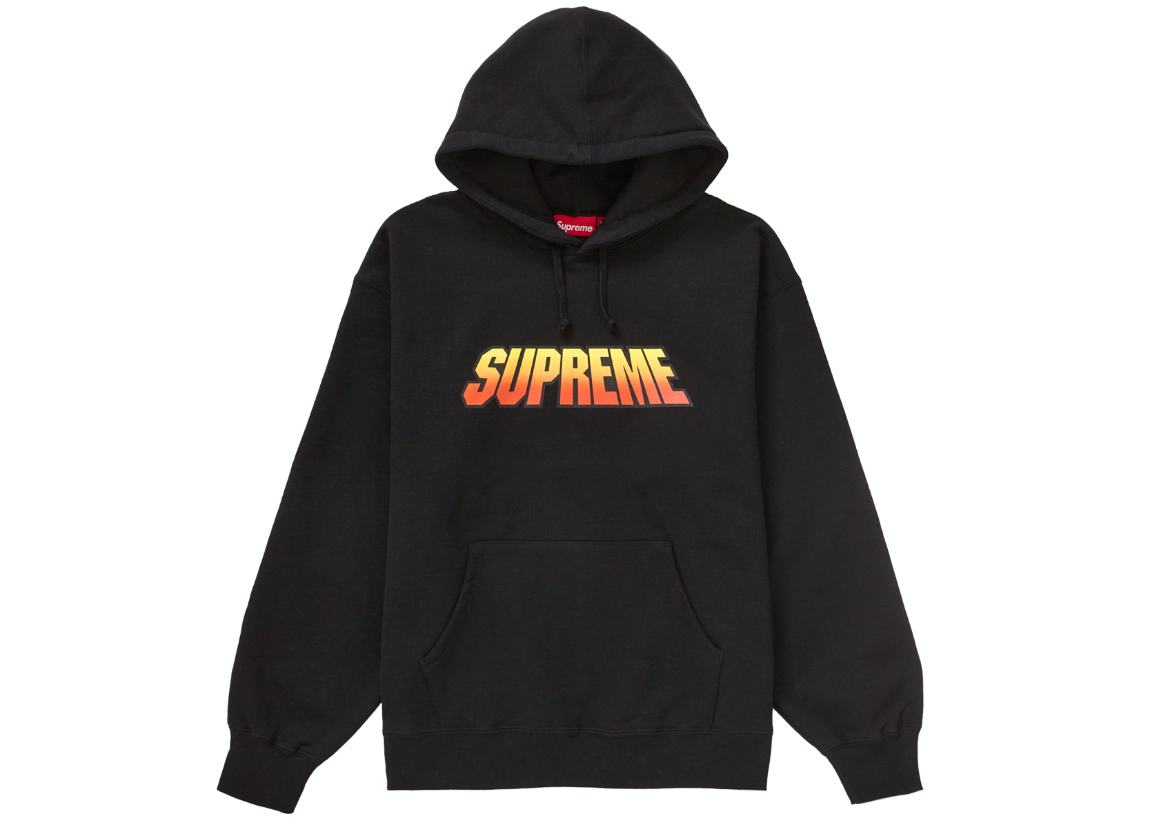 Supreme Gradient Hooded Sweatshirt Black