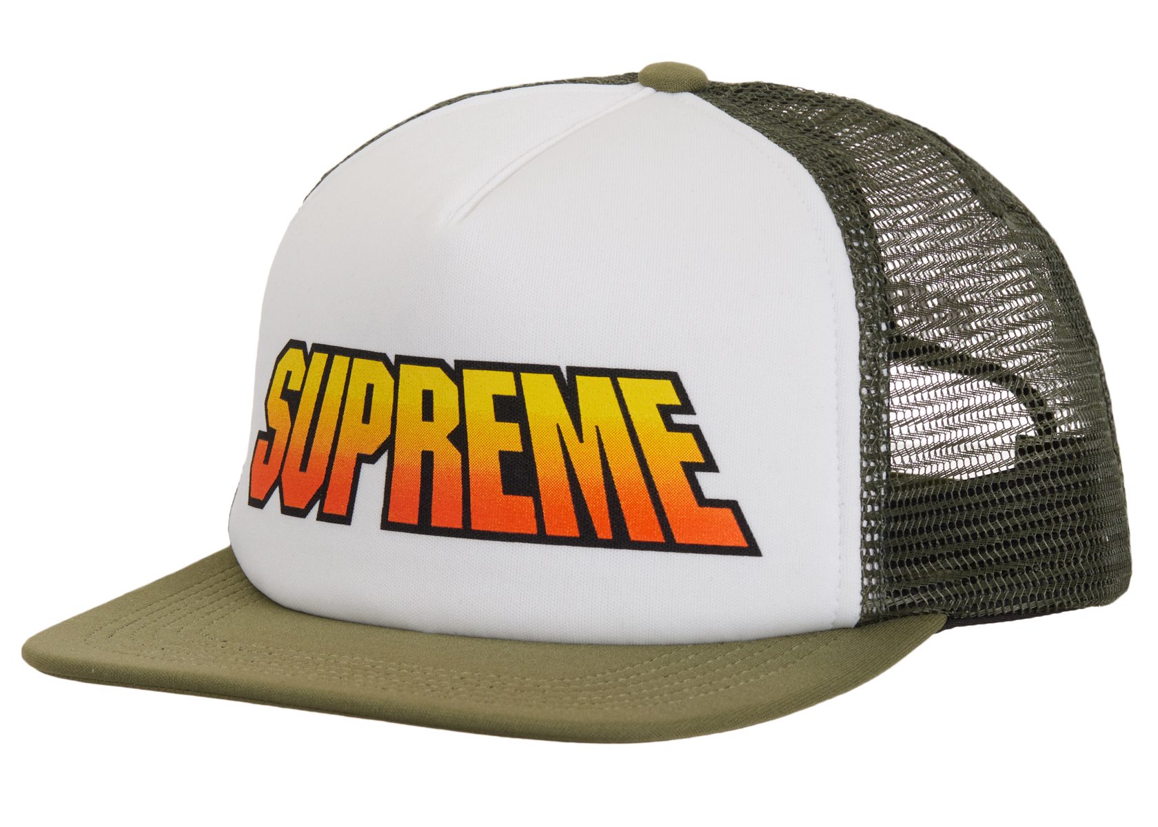 Supreme Gradient Mesh Back 5-Panel Red - SS24 - US
