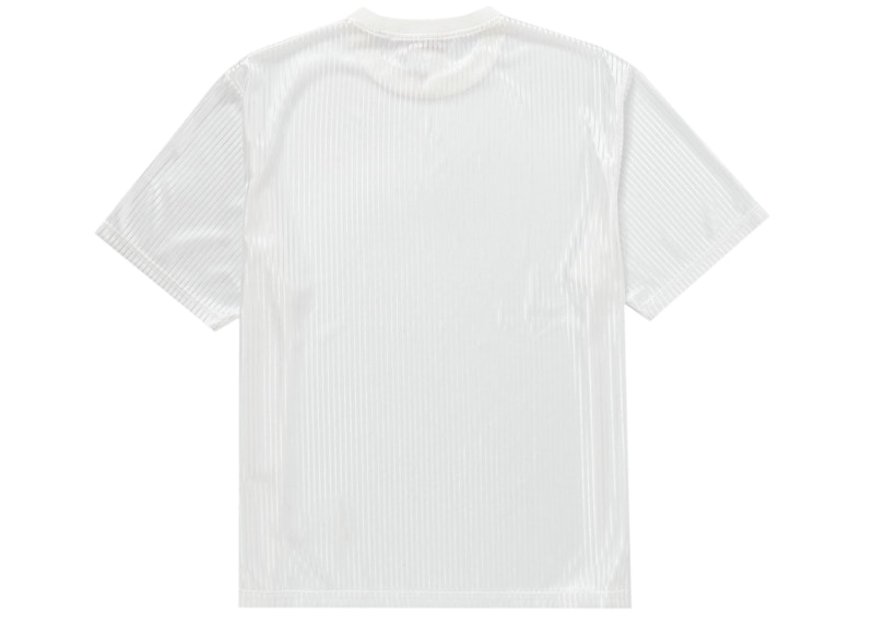 Supreme Gradient Mesh Stripe Jersey White Men's - SS23 - US