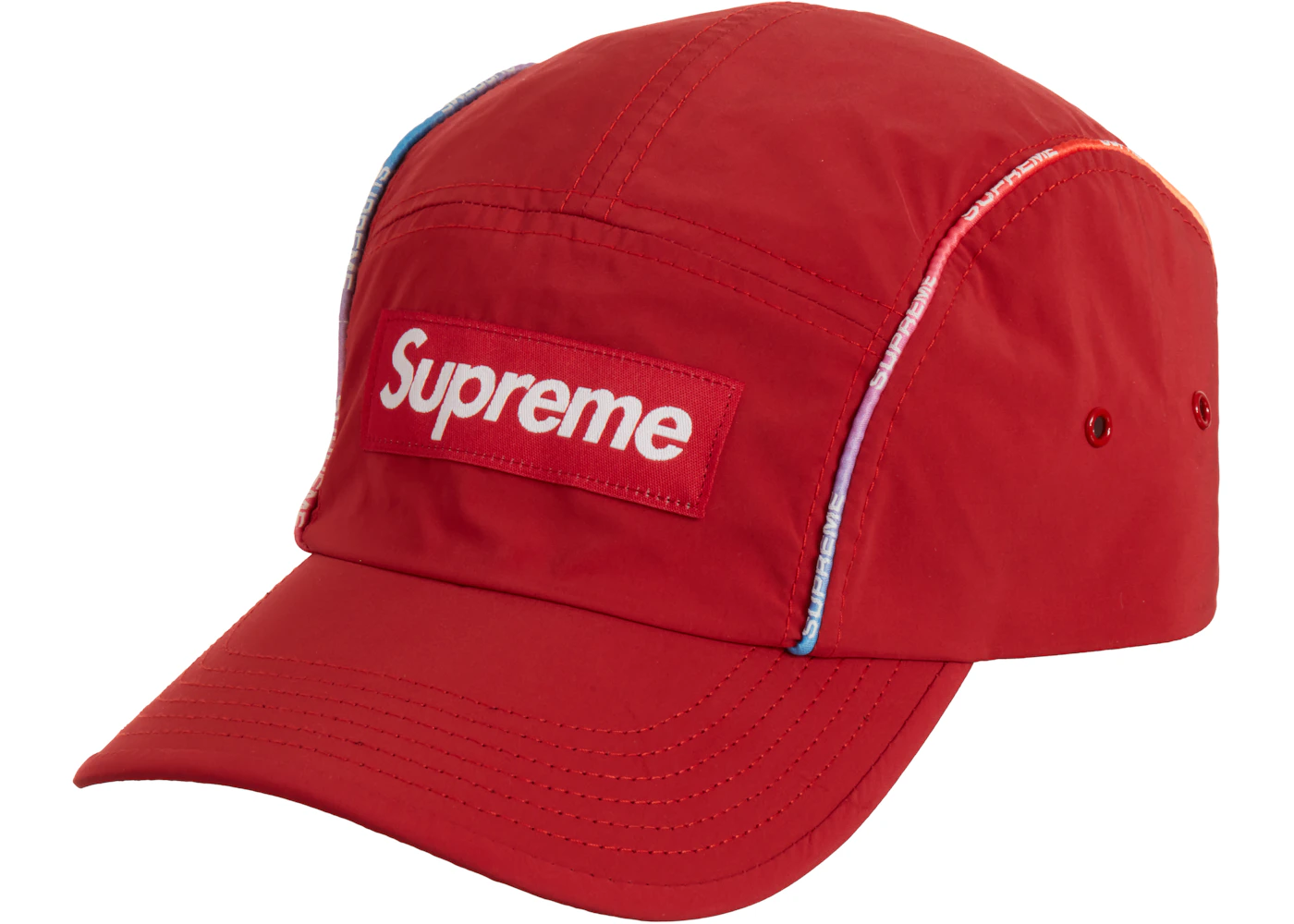 Supreme gradient piping camp cap Clearance