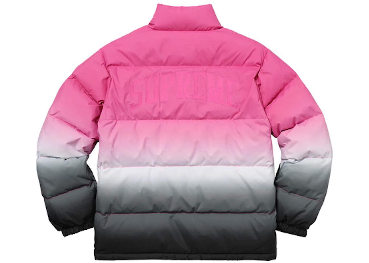 Supreme Gradient Puffy Jacket Pink - SS18 US