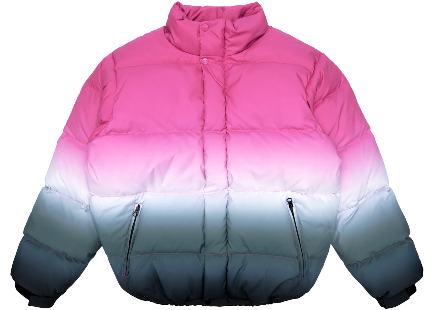 Supreme Gradient Puffy Jacket Pink Men's - SS18 - US